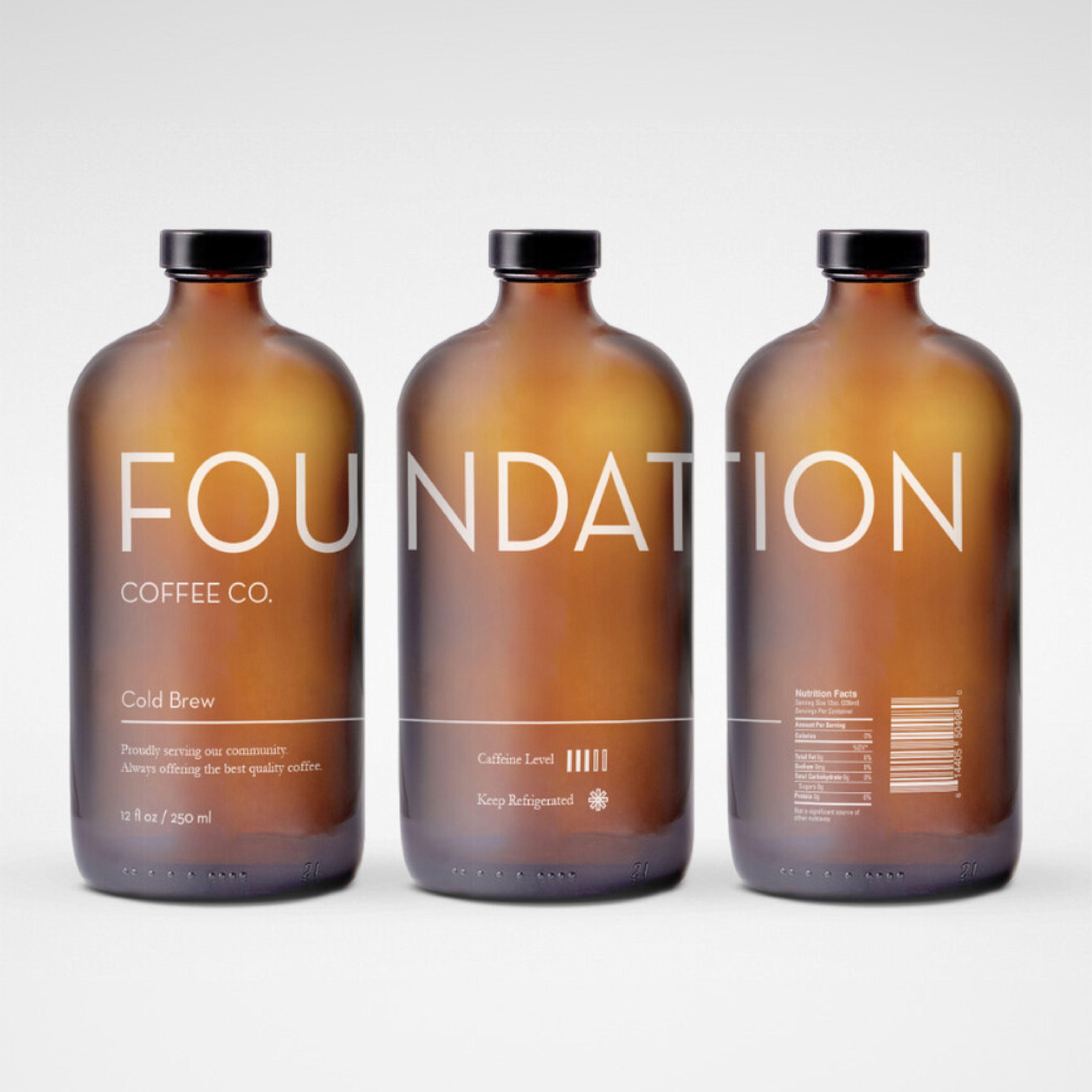 Foundation Coffee brand brand designers branding clean coffee concept creative design graphic design icon identity illustration illustrator logo logo design minimal simple vector