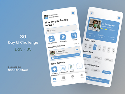 Health Care app app app design ui ux