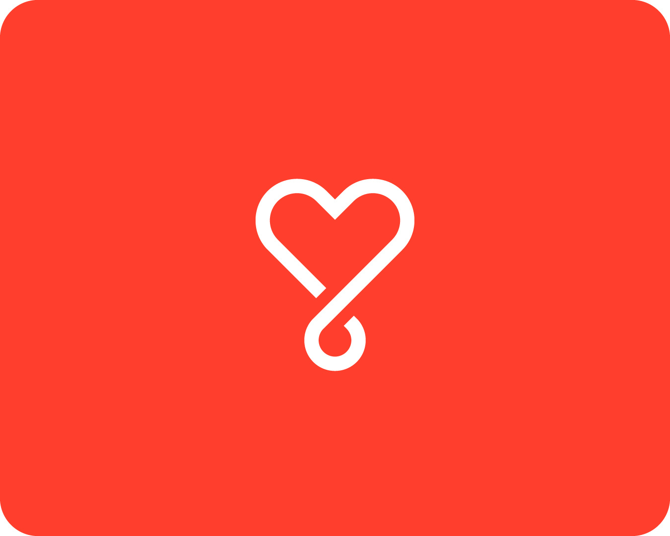 Heart logo branding design graphic design heart icon illustration linear logo logodesign logotype loop sign vector