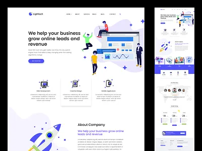 Agency Website UI/UX Design agency agency website app app design dashboard figma landing page product design service design ui design ui ux ui ux design user experience user interface ux design web web design website website design wireframe