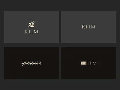 Kiim — Logo Variants brand identify brand identity branding design logo logotype visual