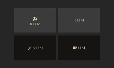 Kiim — Logo Variants brand identify brand identity branding design logo logotype visual