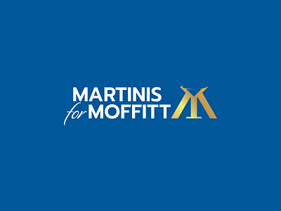 Martinis for Moffitt Logo Redesign branding graphic design logo
