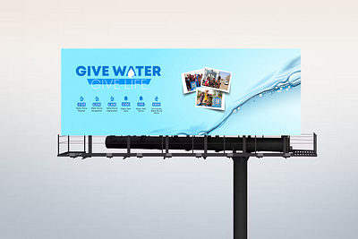 Water Poster Design | Wozovee 3d animation branding graphic design logo motion graphics ui