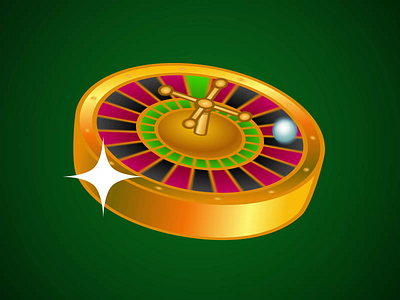 Roulette - Animated sticker 2d after effects animation bet casino design emoji illustration json lottie motion graphics roulette slots sticker