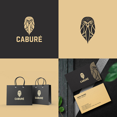 Logo design for CABURE | Luxury logo | Minimalist logo app logo design minimalist logo design