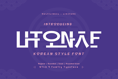 Utonaf - Korean Style Font k pop