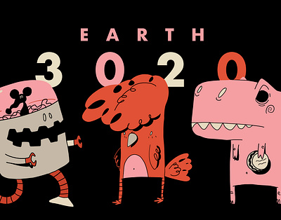 EARTH 3020 cartoons character design design dibujo digital art diseño distopic drawing earth3020 illustration ilustración sketching
