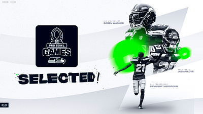 2024 Pro Bowl Games design football graphicdesign nfl probowl