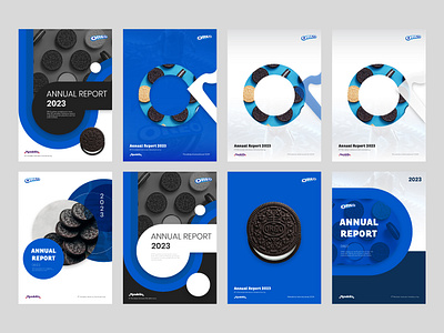 Oreo Annual Report Cover annual annual report annual report design book brochure brochure design catalog cover cover book hard cover magazine