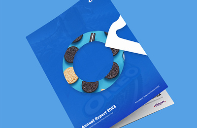 Oreo Annual Report Cover annual annual report design anuual report book brochure catalog cover cover book hard cover magazine