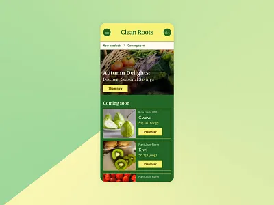 Daily UI 75. Pre order app design daily ui daily ui challenge delivery design food food box graphic design mobile app mobile app design ui ui challenge ui design ui designer ux ux design ux designer