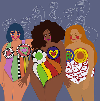 Niki de saint Phalle adobe illustrator graphic design illust illustration