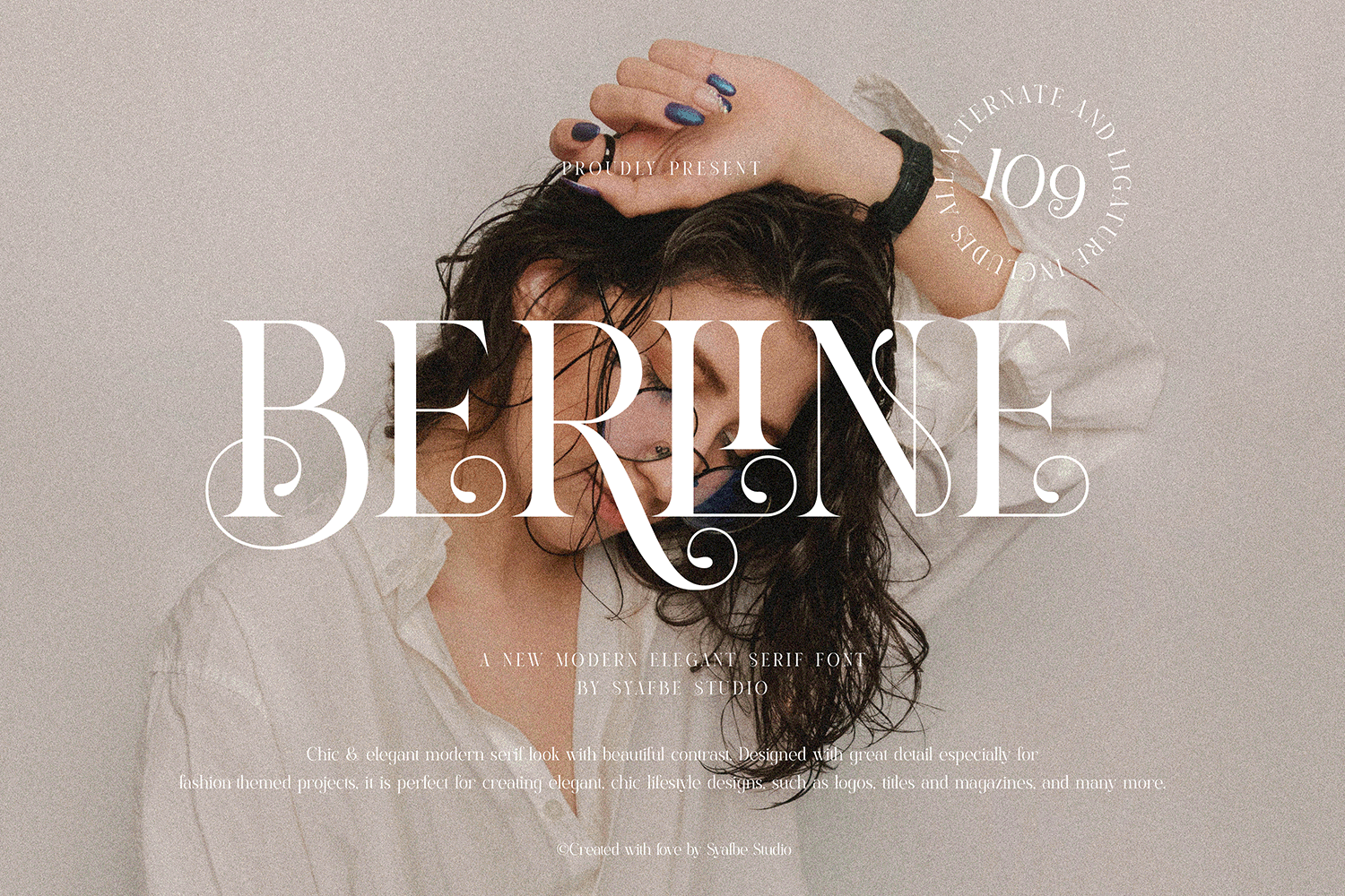 Berline - Elegant Serif Font 3d animation app branding design display font elegant font free font graphic design illustration logo modern motion graphics rentro sans serif serif typography ui vintage font