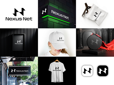 Nexus Net - Technology Logo Design animation brand identity branding connect logo crypto logo design graphic design illustration logo logo design logo designer logo mark minimal modern logo n logo network logo tech logo technology ui