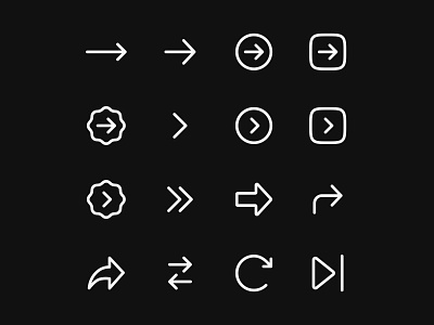 Right Arrows 👉 icon iconography icons minimal saas ui web design