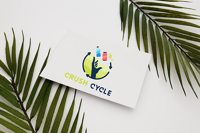 Crush Cycle Logo branding graphic design logo