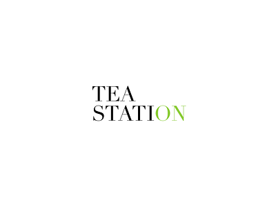 Tea Station brandidentity branding design logo logodesign logodesigner logotype typography