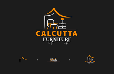 Calcutta Furniture Client logo work branding graphic design logo