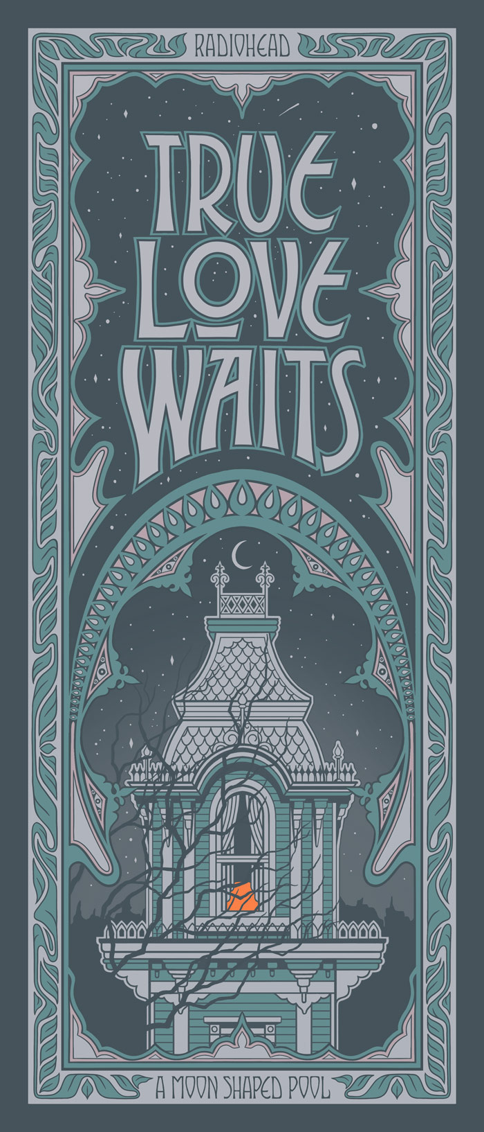 True Love Waits illustrative poster