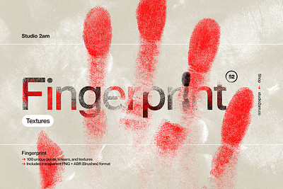 Fingerprint - 100 Prints & Smudges dirty distress finger fingerprint grunge hand print smear smudge texture textures