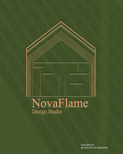 NovaFlame Logo Design 3d animation branding design designer graphic design logo logo design motion graphics ui