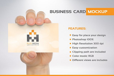 Business Card Mockup business business card business card hand business card mockup cashpoint debit dispenser finger hold identity information mock up mockup phonecard plastic presentation