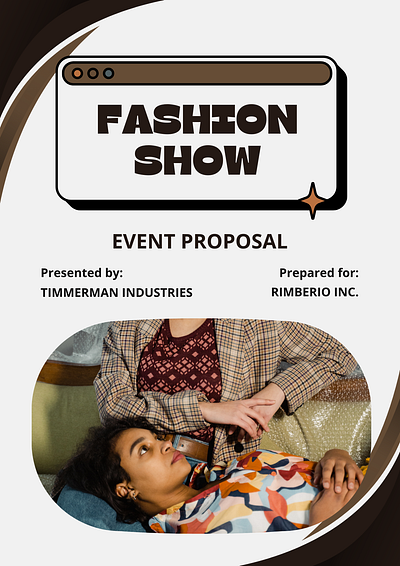 FASHION SHOW EVENT PROPOSAL creative