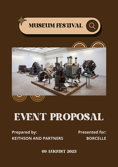 MUSEUM FESTIVAL EVENT PROPOSAL creative