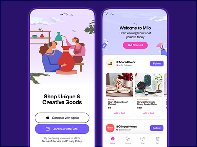 Small Business Marketplace buy and sell craigslist depop earn money ebay etsy facebook marketplace letgo local business local sellers mercari mobile offerup olx poshmark swiggy mini tiktok shop ui ux whatsapp business