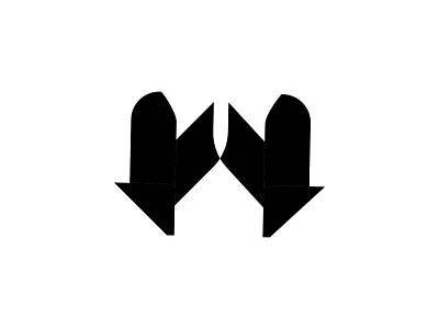 letter w logo branding design elegant graphic design letter w logo logo design minimalist professional vector