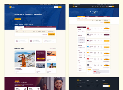 Air Ticket Booking System agency air ticket booking logo system travel travel agency ui