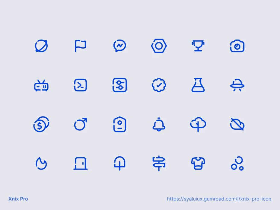 Sneak Peak - Xnix Pro Pack broken icon contrast icon design duo solid figma icon icon pack icon set iconography icons line icon ui ux vector xnix xnixpro
