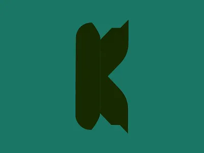 letter k logo branding design elegant graphic design initial letter logo logo design minimalist monogram vector