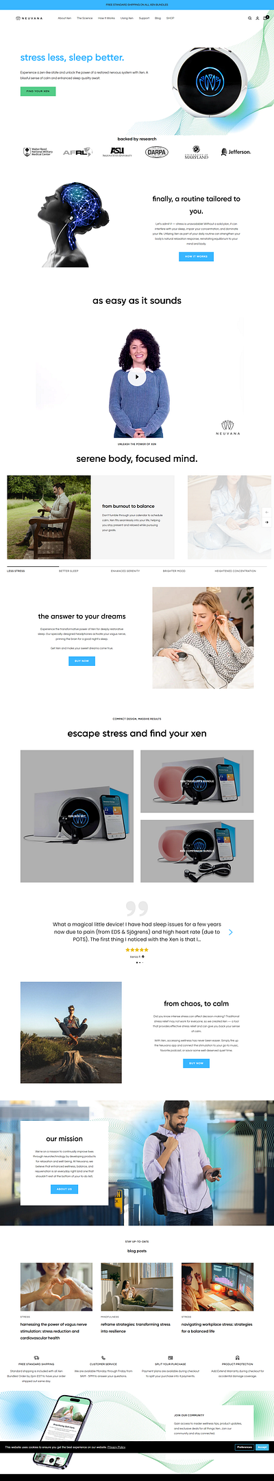 Neuvana- HomePage Mockup branding creativeweb design designinspiration digitaldesign graphic design homepagemockup illustration mockup