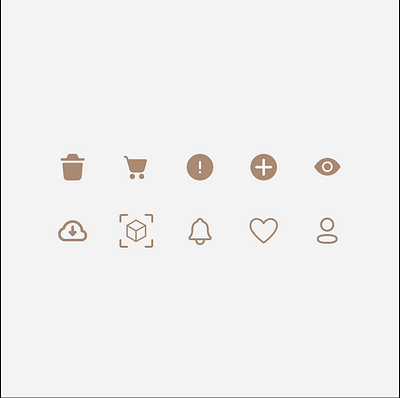Icons notice animation ui