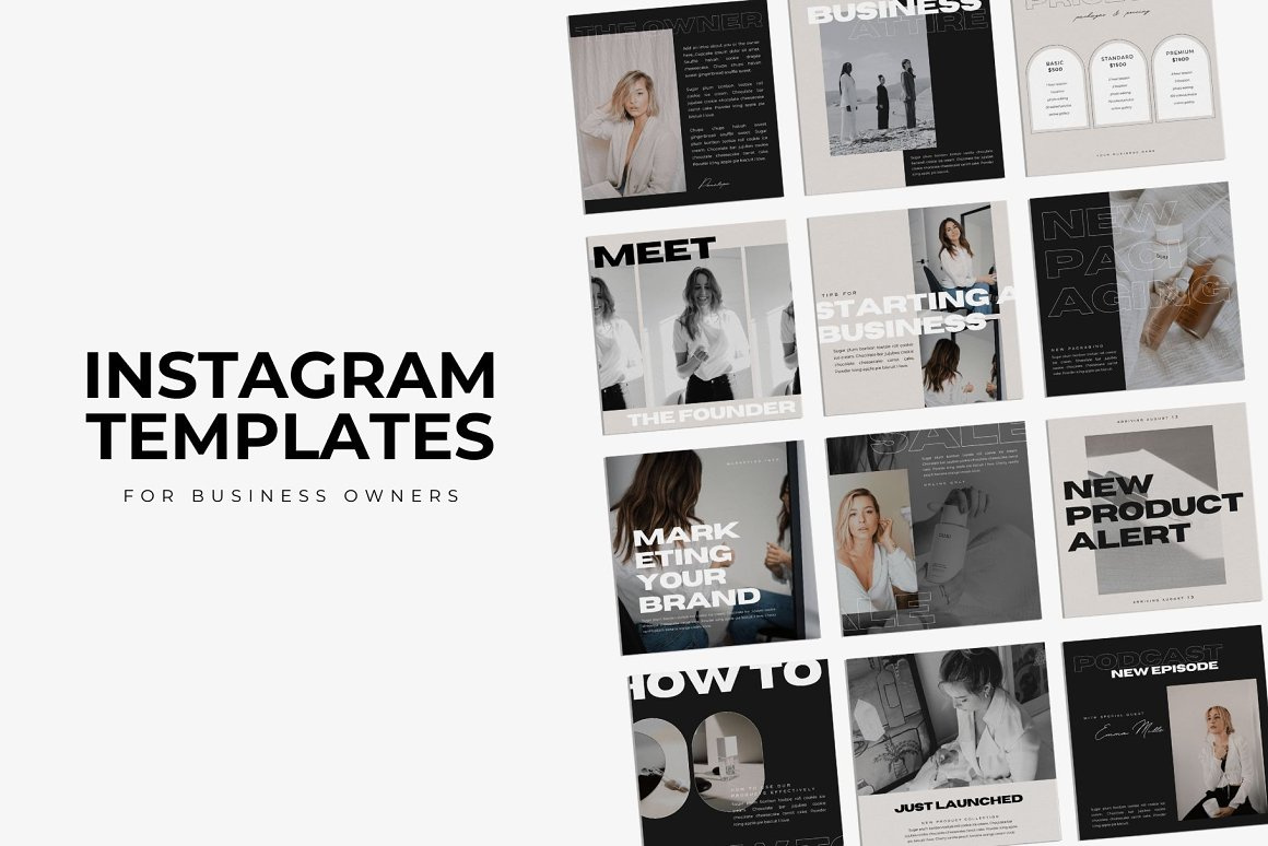 Business Instagram Templates Canva by Instagram Templates on Dribbble