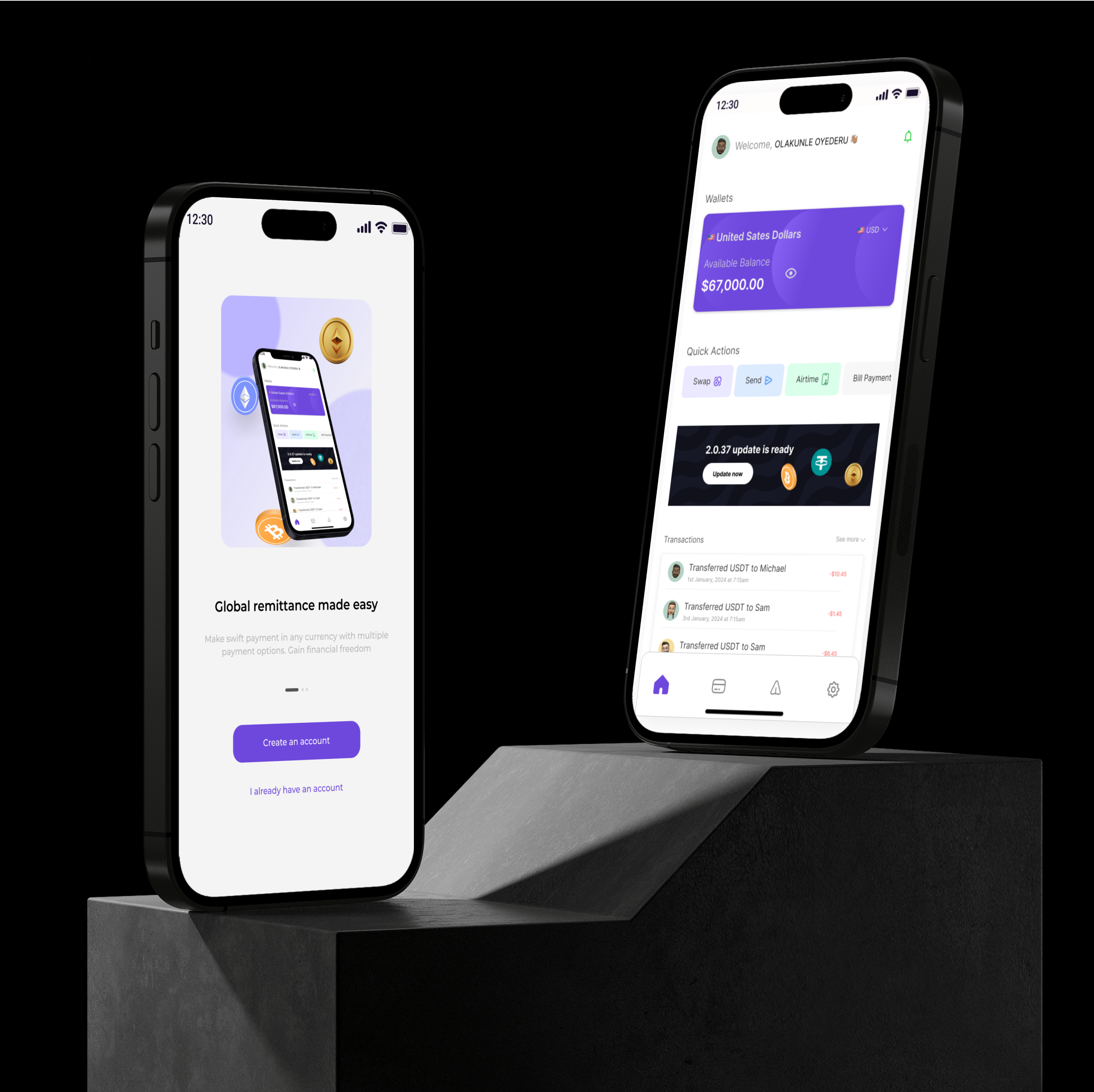 Maximus Mockup 3d onboarding screens product design ui
