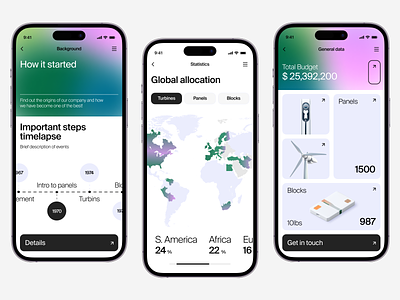 Green Energy - Mobile App Concept uitutorial