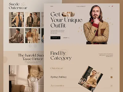 Men's fashion wear website branding design ecommerce fashion fashion landing page graphic design inspiration landing page luxury luxury website mens fashion ui ui design uidesign uiux website