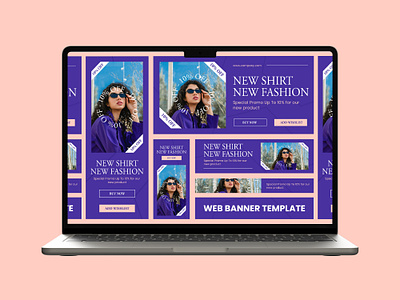 Modern fashion web banner design ads advertising banner design shopify shopify banner sosial media sosial media design web web banner web banner design