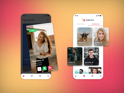 Dating App dating mobile app ui ui design