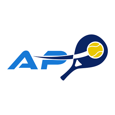 Atlantic Padel ball branding cape town logo paddel padel south africa sport sports tennis vector