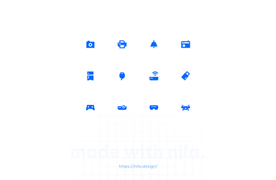 Icon Sets, made with Nila by Zoho animation branding graphic design icon iconset interaction ui ux