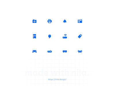 Icon Sets, made with Nila by Zoho animation branding graphic design icon iconset interaction ui ux