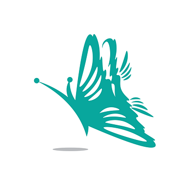 Beautiful Butterfly logo 3d animation app branding design graphic design illustration logo motion graphics typography ui ux vector