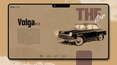 The Best car Volga animation branding design graphic design illustration logo typography ui ux vector