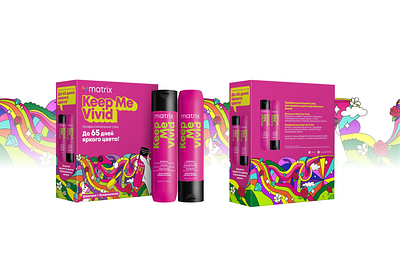 Packaging design for MATRIX art branding cosmetics design graphic design illustration pack packaging packaging design