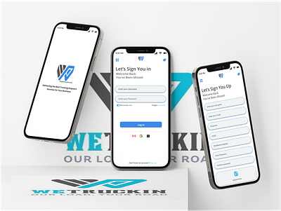 Truck Fleet Management UI 3d animation app app des branding design graphic design logo motion graphics ui ux
