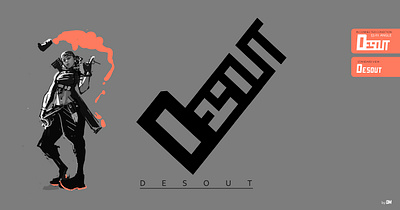 Desout logo animation branding design graphic design illustration logo typography ui ux vector